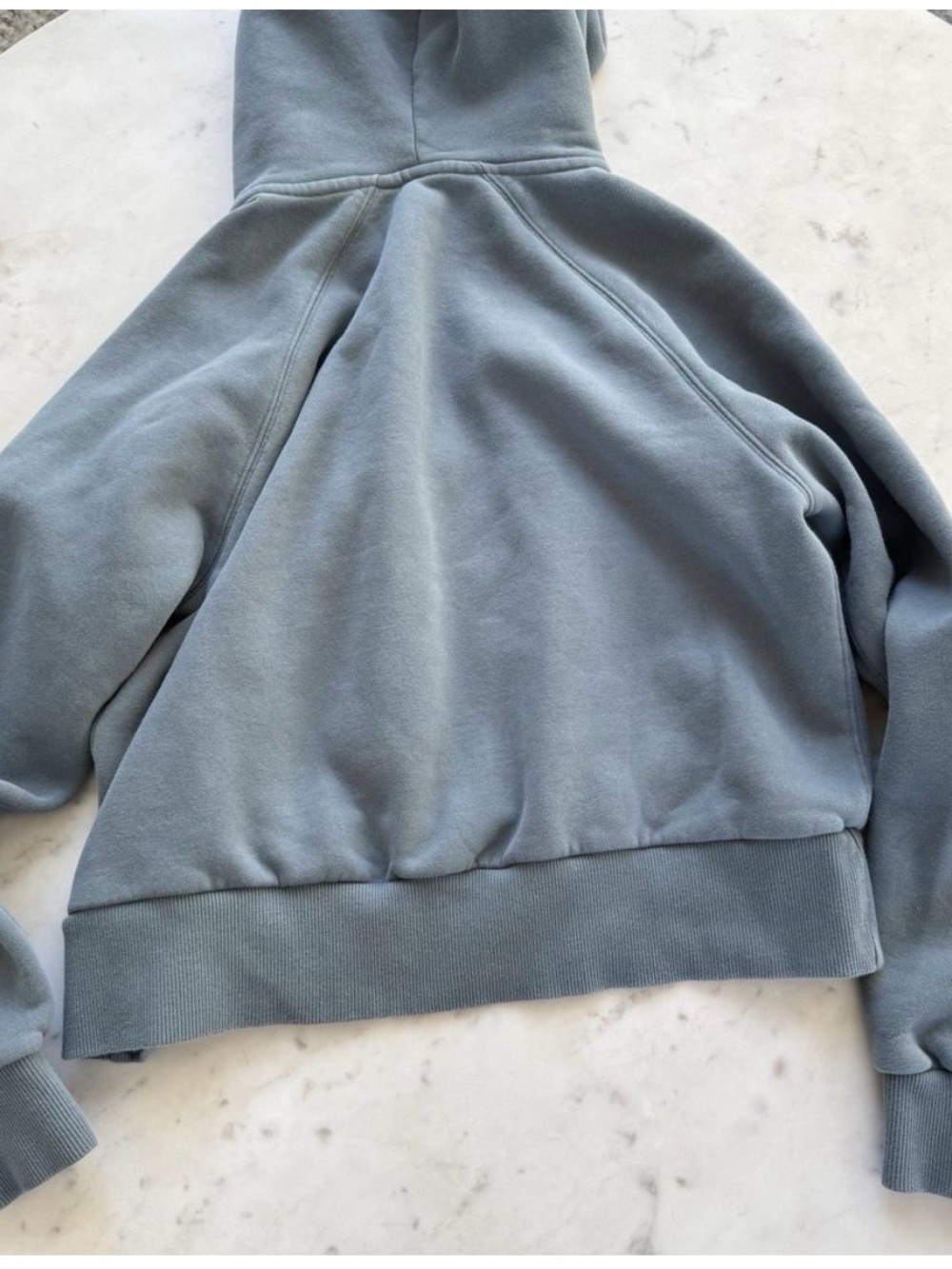 Vuori Women's Restore Half Zip Hoodie Smoke Blue Size XS - Picture 4 of 4